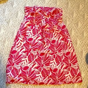 Strapless Mini Dress